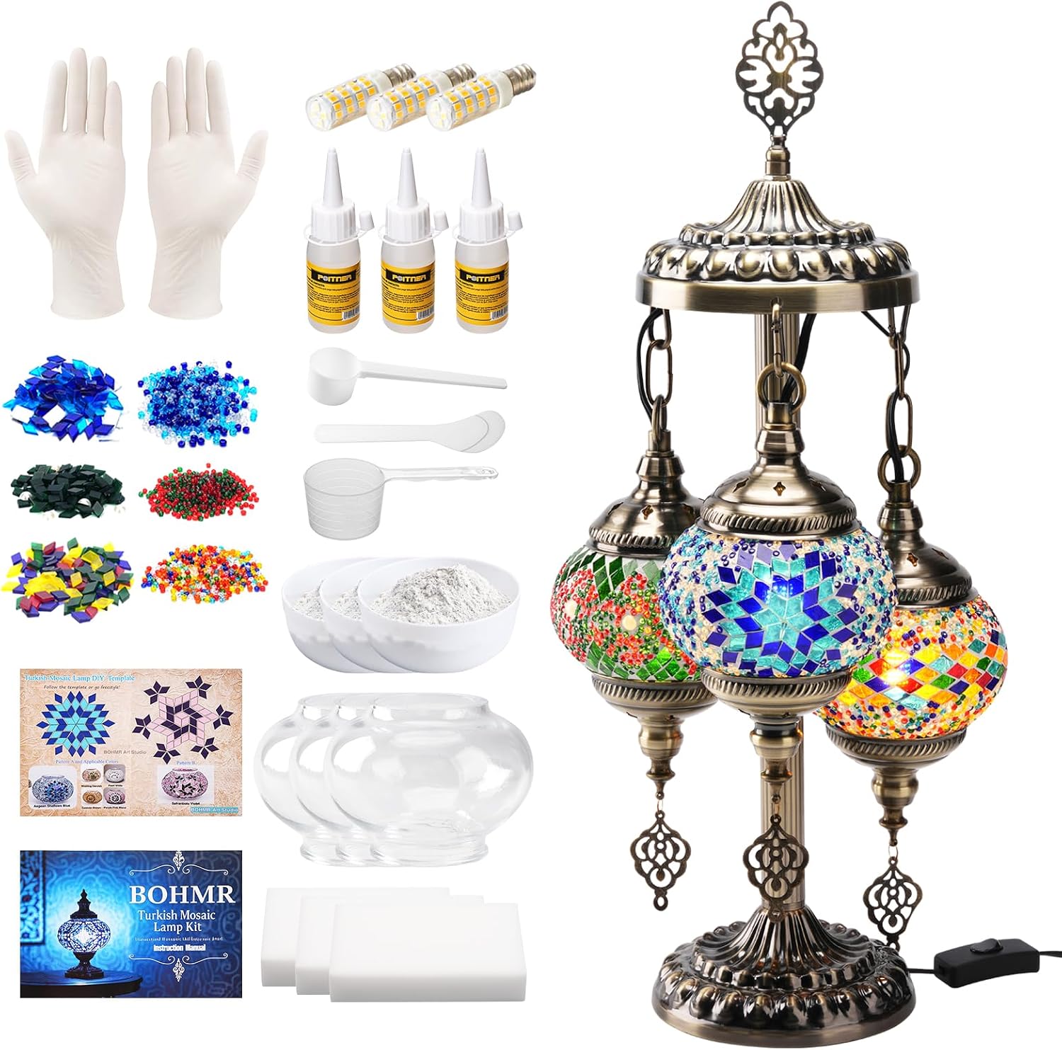 Art Craft Kit - Набор для создания турецкой мозаичной лампы