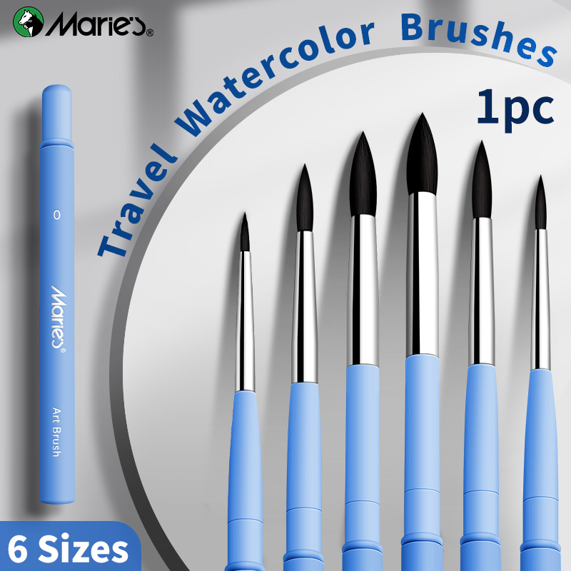 Gouache Paint Set - Кисть для акварели Marie's, 1 шт.,