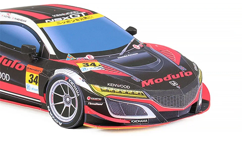 WRC 2019 NSX-GT3 1:24 бумажная – обзор и цена Art Craft Cardboard