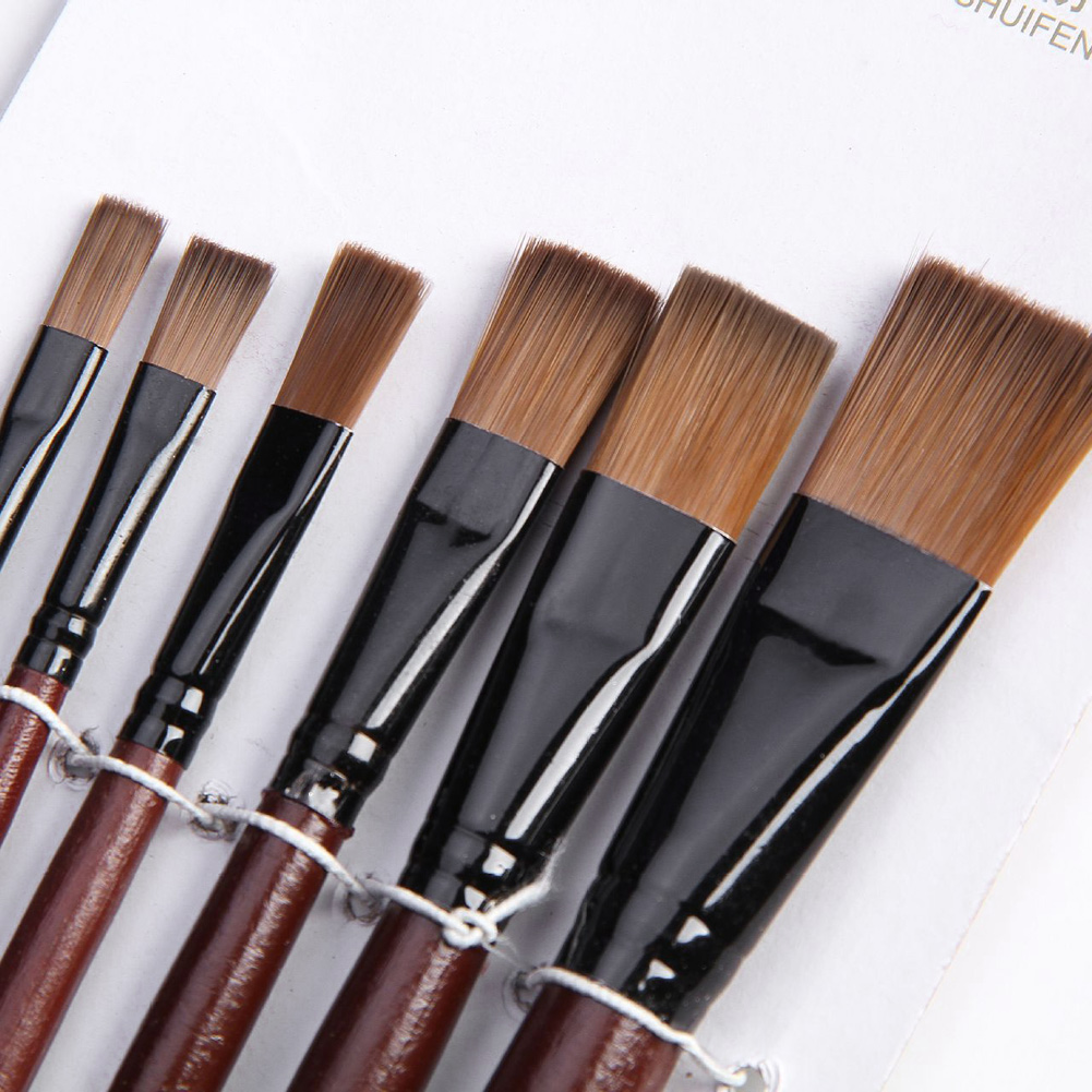 6 шт., нейлоновые акриловые ма – обзор и цена Gouache Paint Set