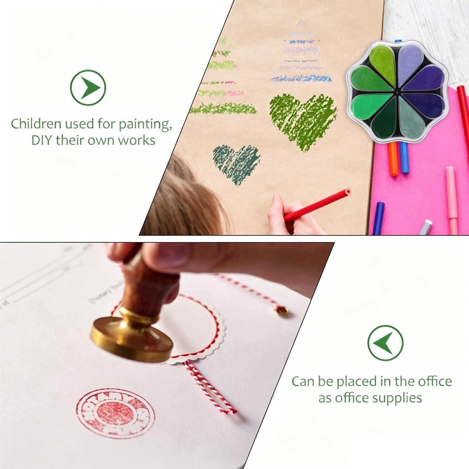 Красочная чернильная подушечка – обзор и цена Art And Craft For Nursery