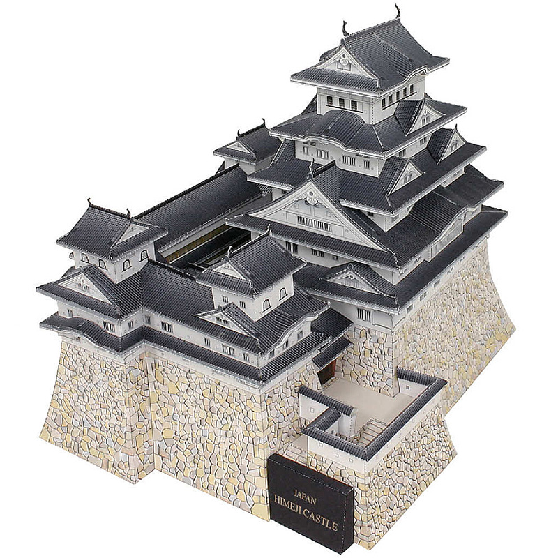 Япония, замок Himeji, 3D бумаж – обзор и цена Art Craft Cardboard