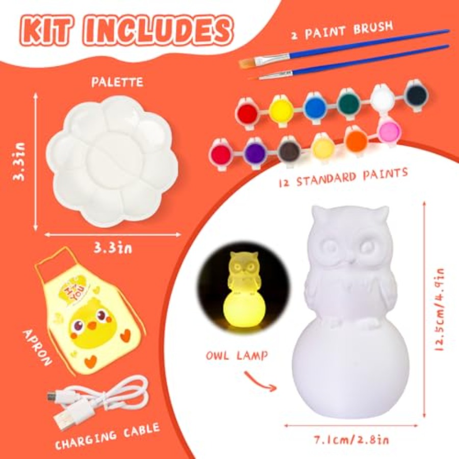 Набор для росписи лампы своими – обзор и цена Art Craft Kit
