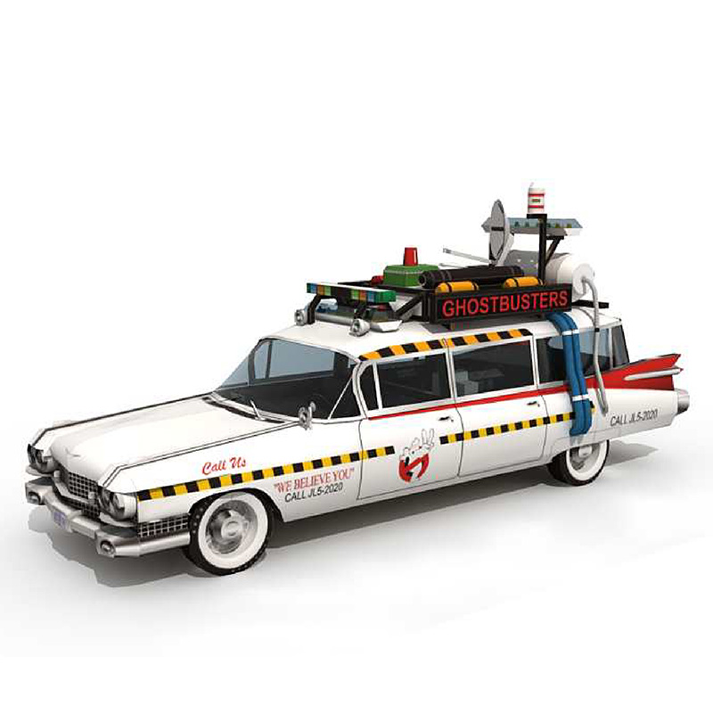 Ghostbusters автомобиля Ecto-1 – обзор и цена Art Craft Cardboard